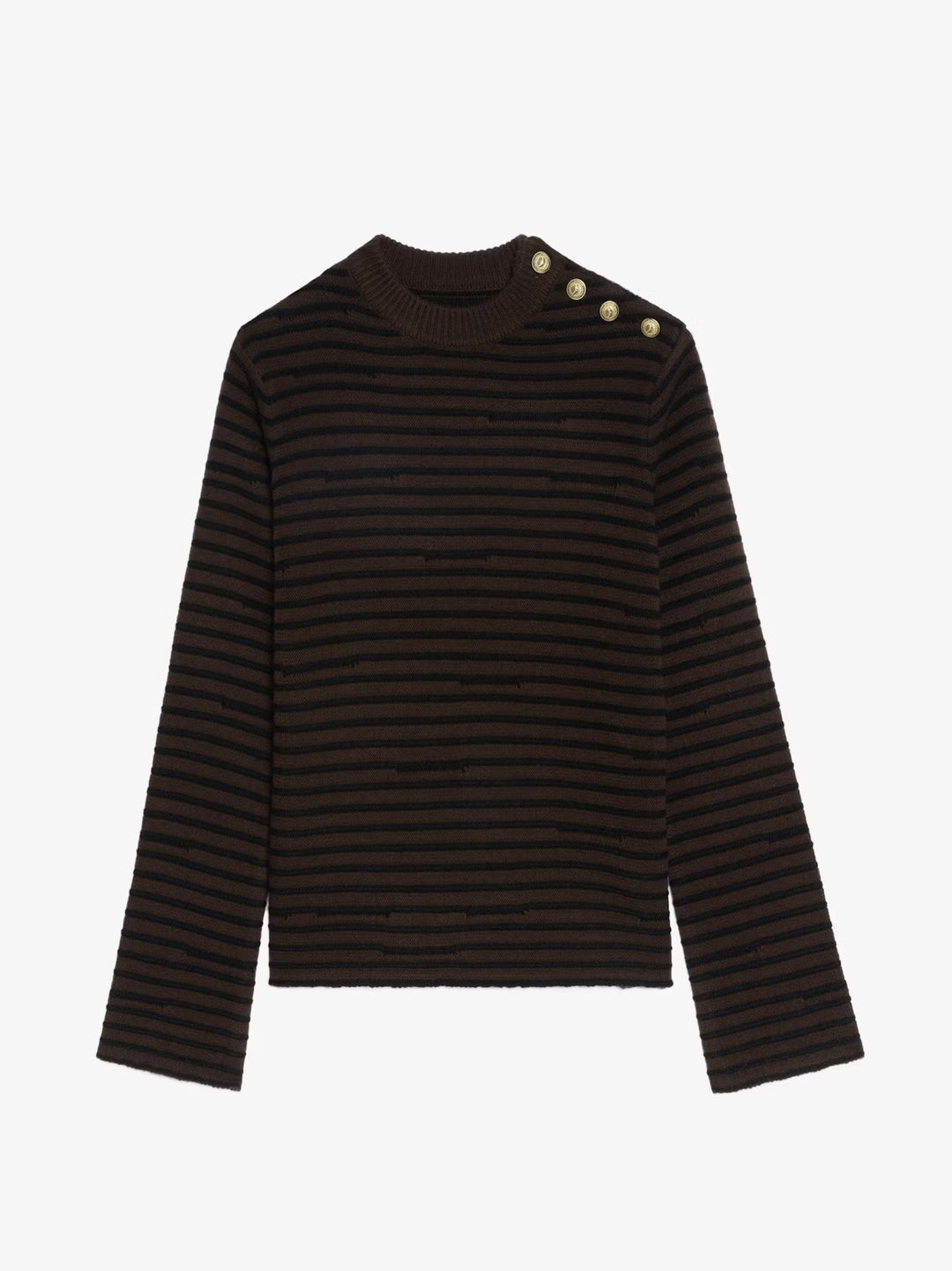 Sweater Spiky Stripes