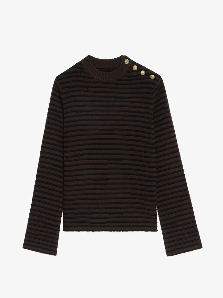 Sweater Spiky Stripes