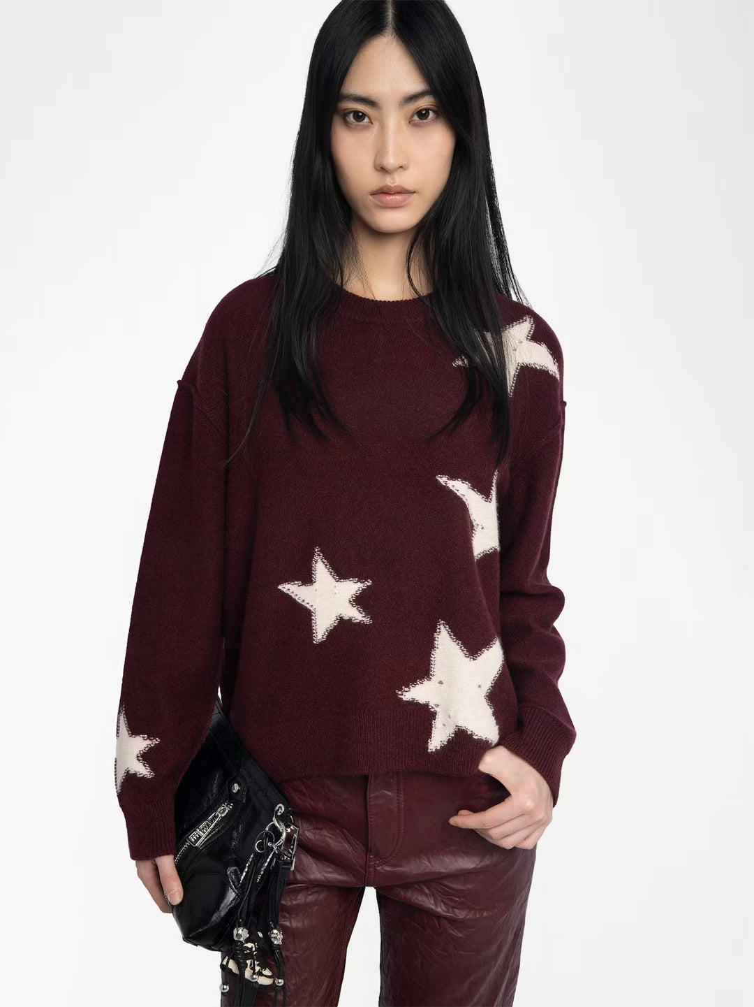 Sweater Markuz Stars Burdeo