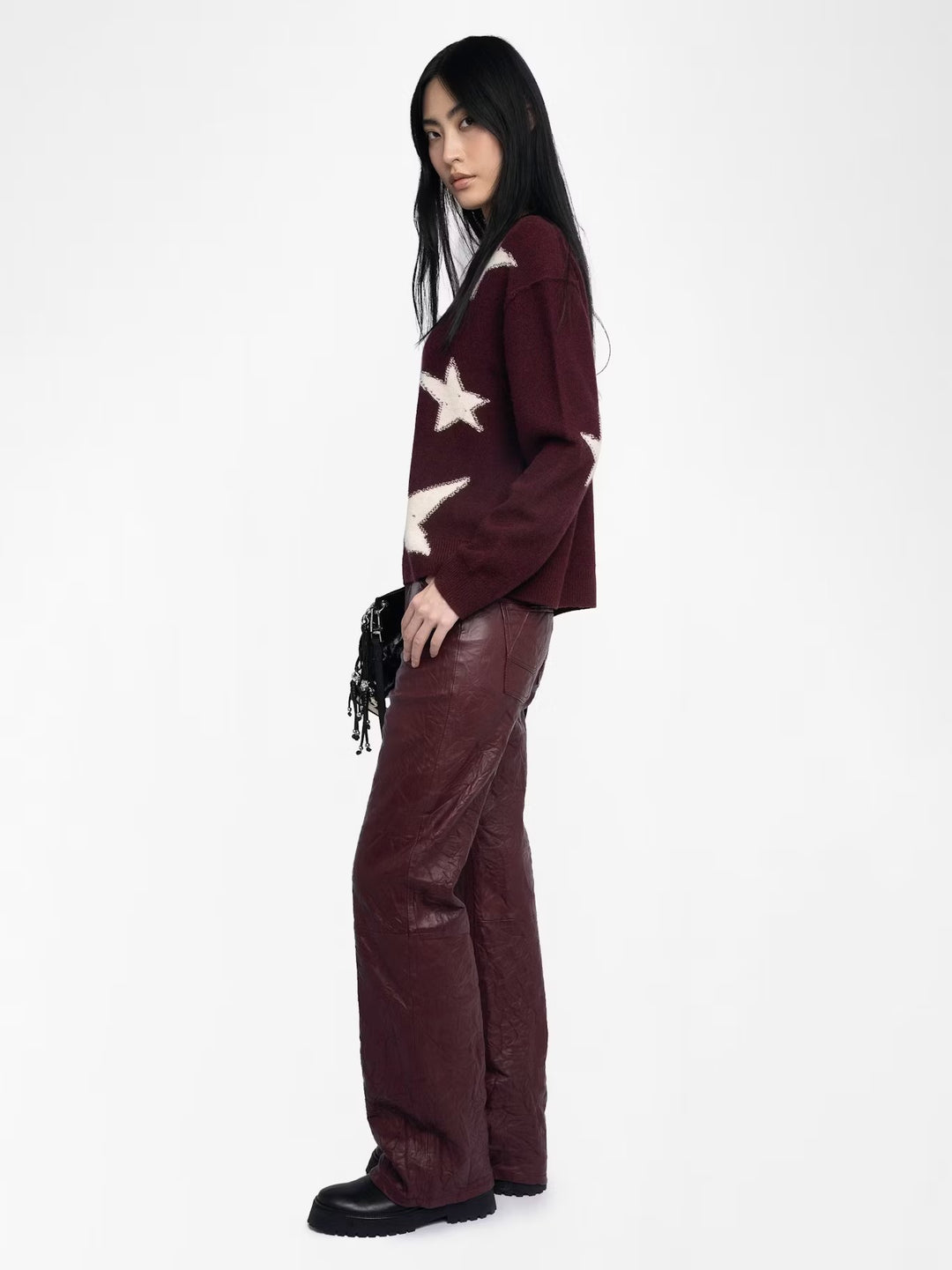 Sweater Markuz Stars Burdeo