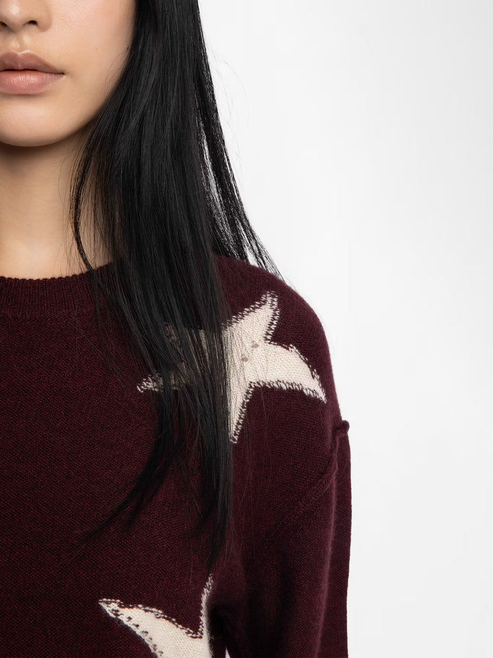 Sweater Markuz Stars Burdeo