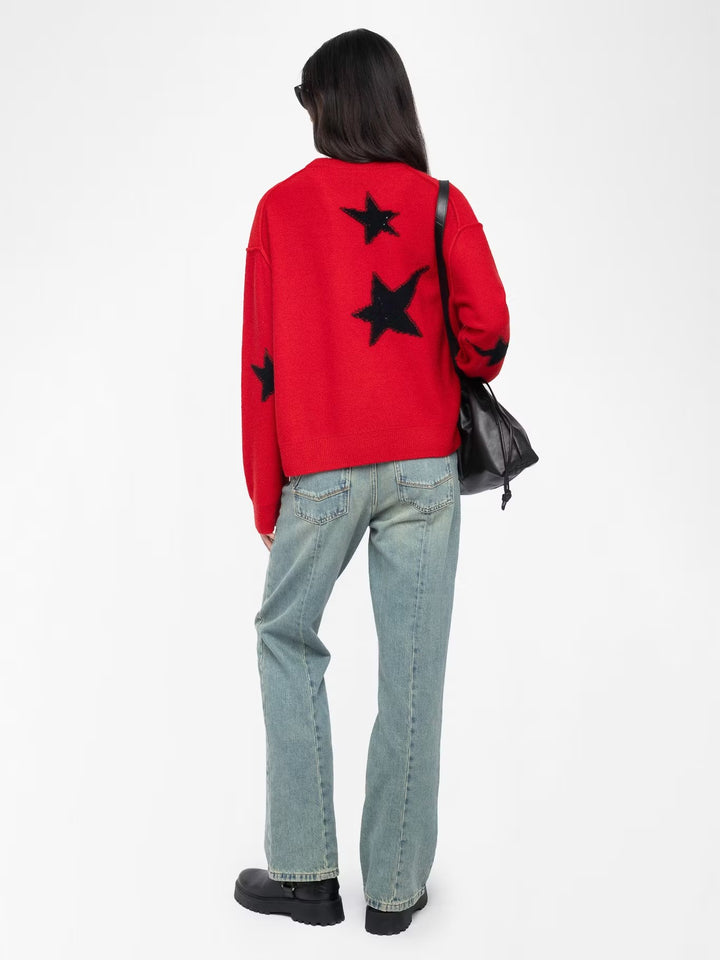 Sweater Markuz Stars Rojo