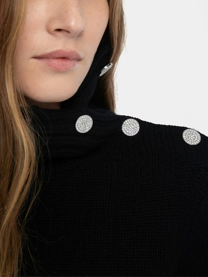 Sweater Nalma Bijoux Negro