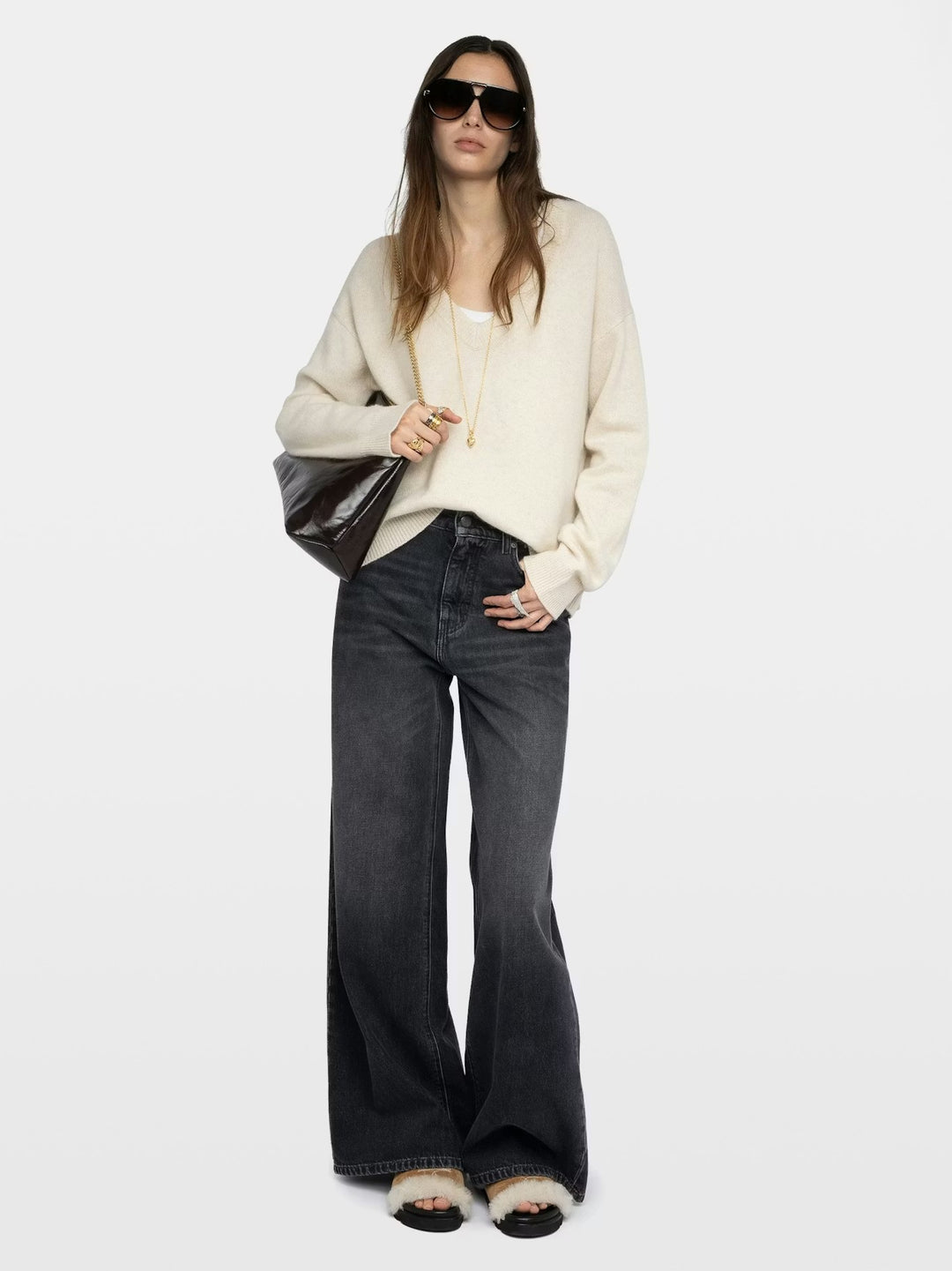 Sweater Mikyz Wings Strass