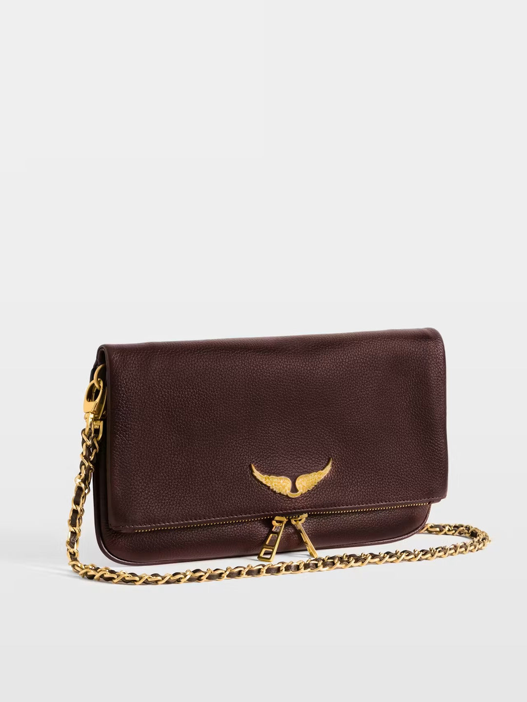 Cartera Rock Burdeo