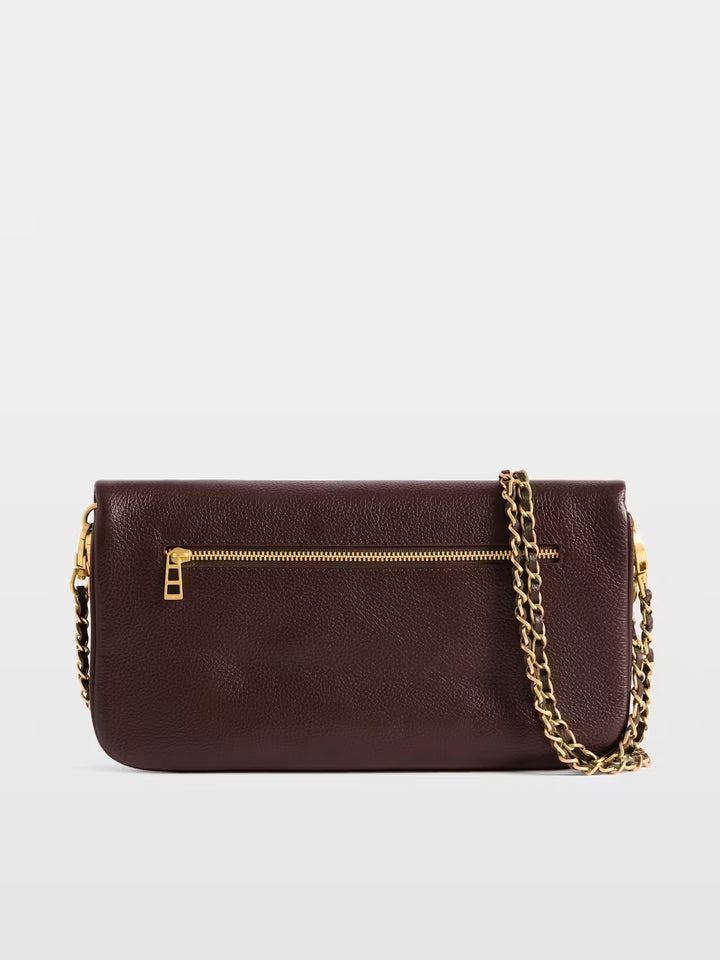Cartera Rock Burdeo