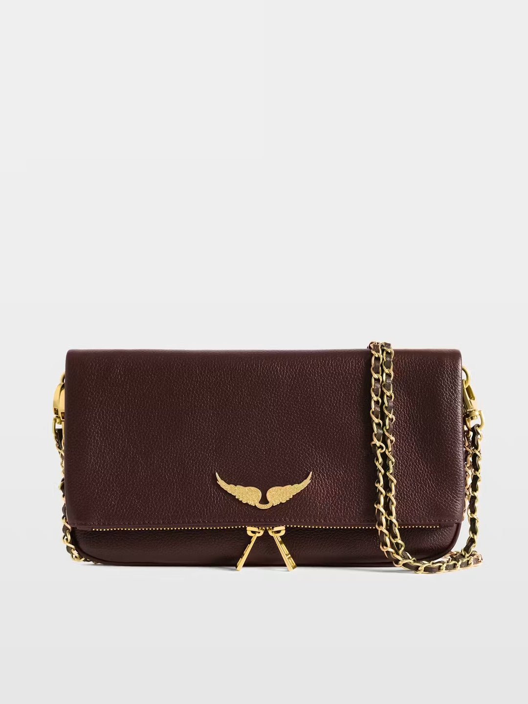 Cartera Rock Burdeo