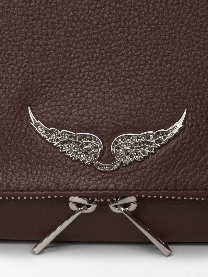 Cartera Rock Burdeo