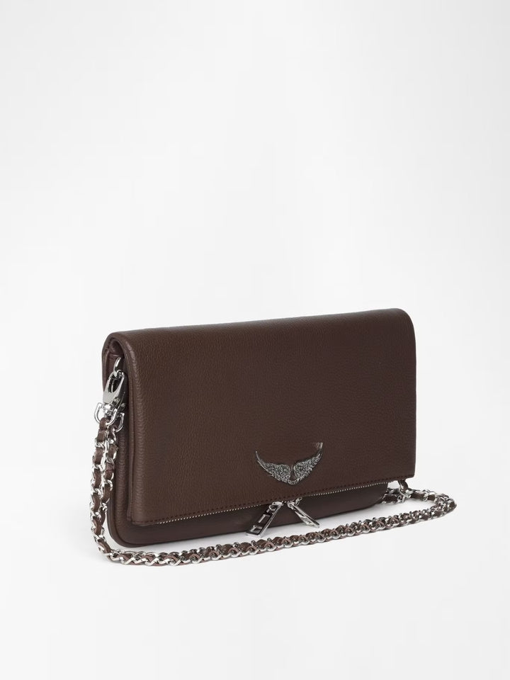 Cartera Rock Burdeo