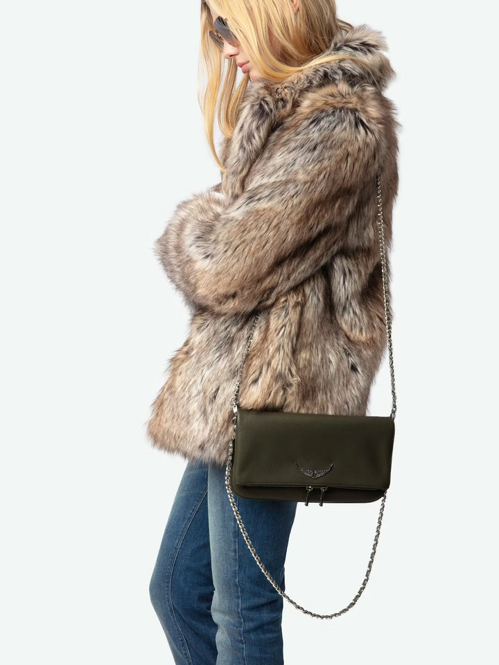 Cartera Rock Musgo
