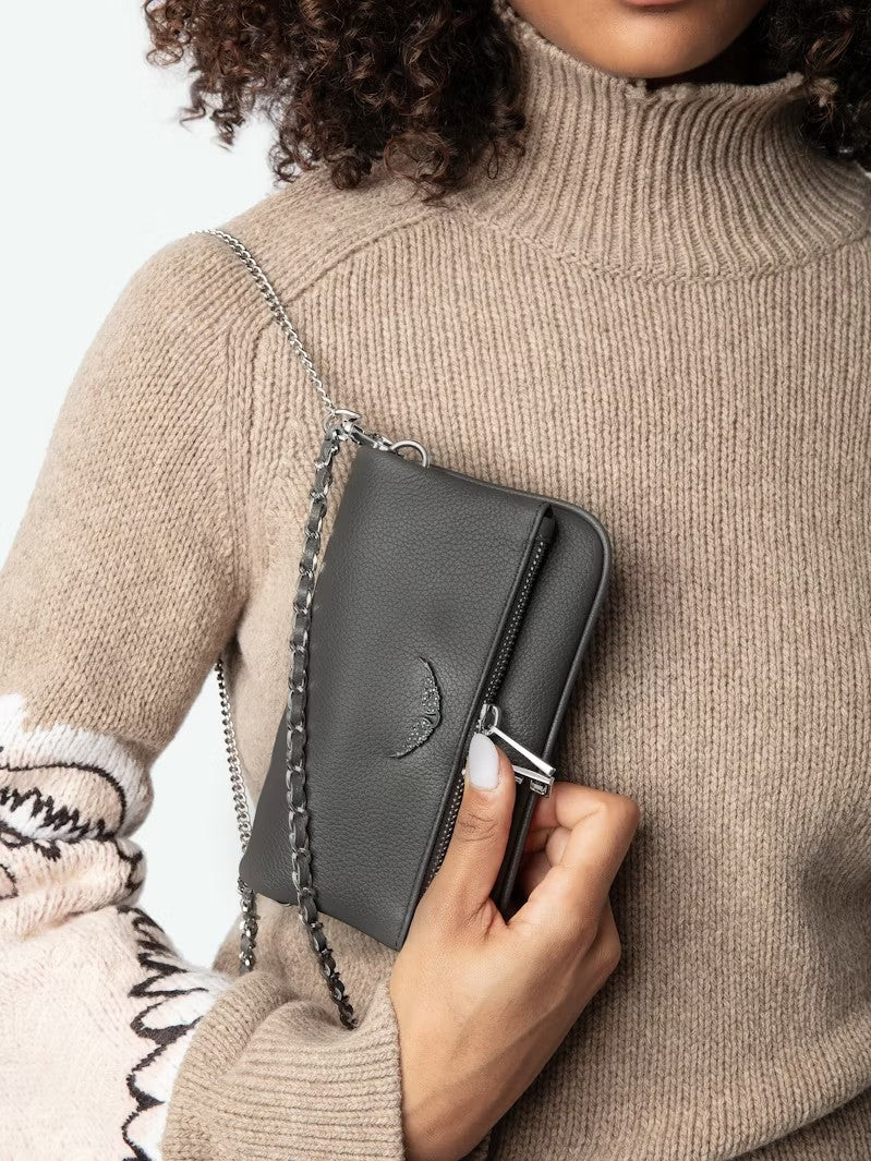 Cartera Rock Nano Gris