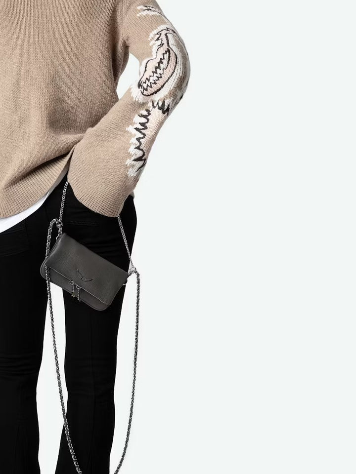 Cartera Rock Nano Gris