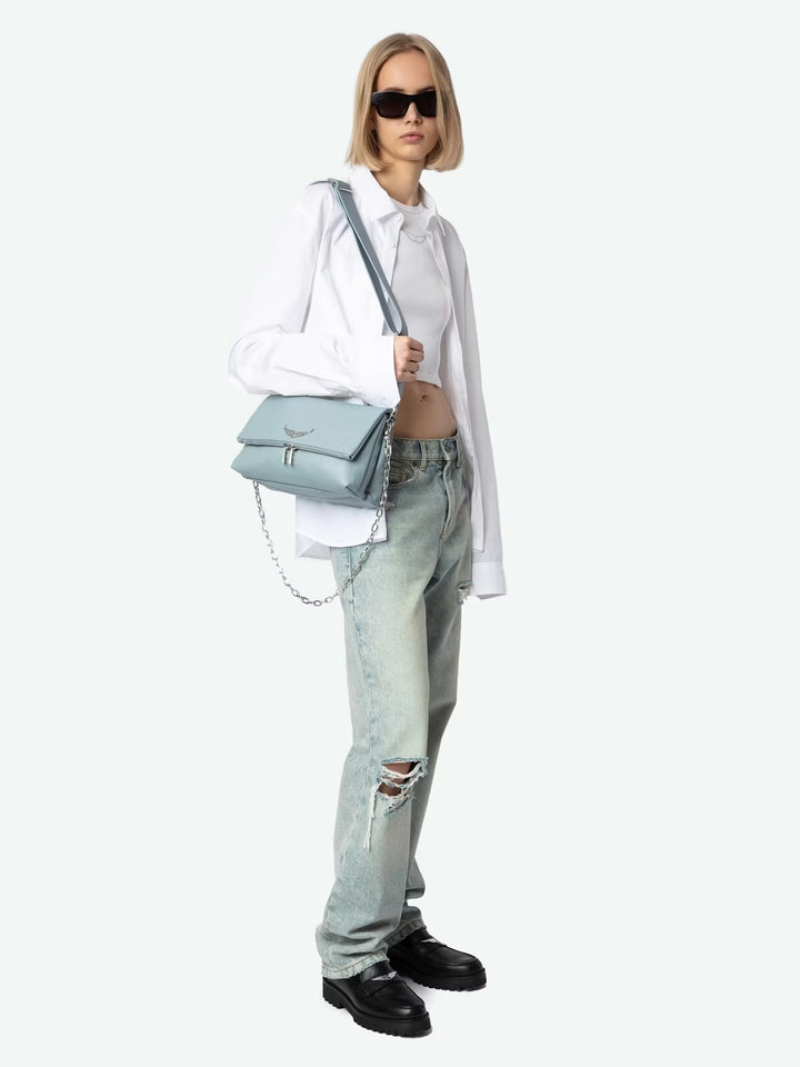 Cartera Rocky Celeste