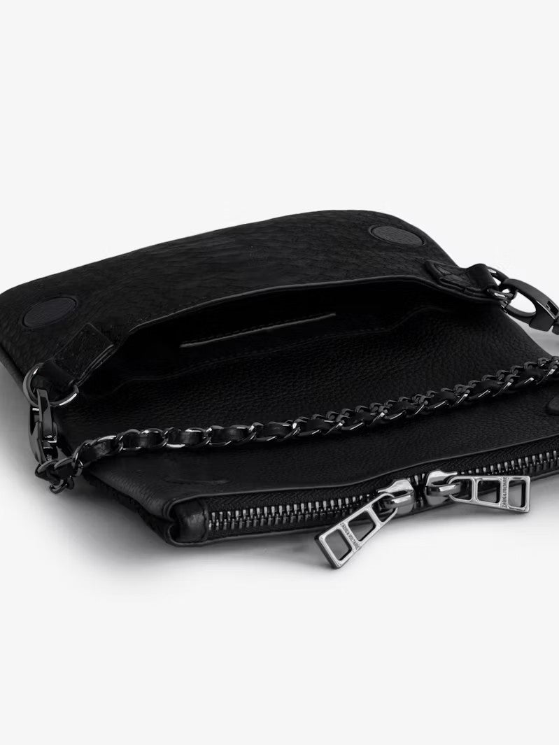 Cartera Rock Nano Soft Savage Negro