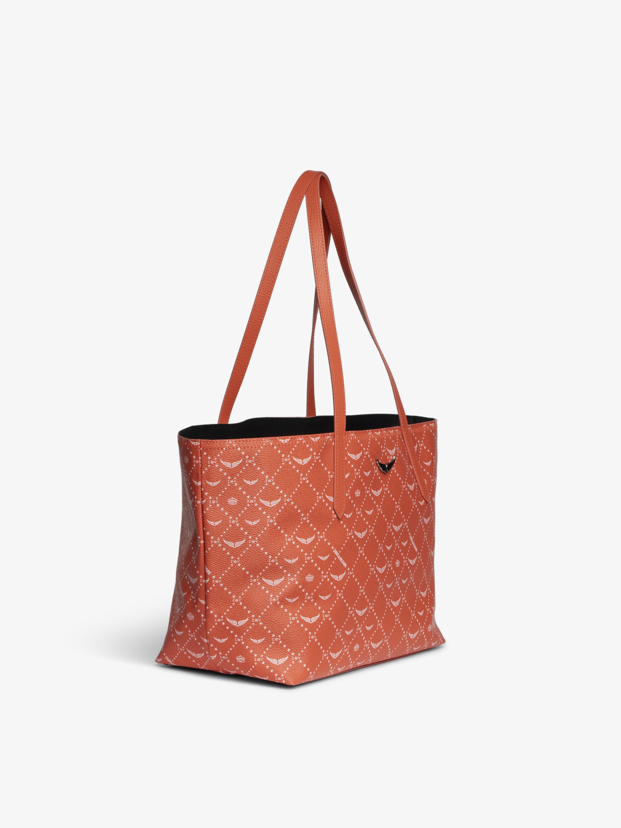 洋楽 WILLAM HART (POGGIE 121-082) Cartera Z Shopper Monogram Naranjo – Zadig & Voltaire