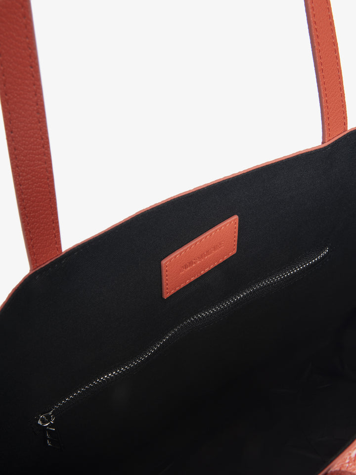 Cartera Z Shopper Monogram Naranjo