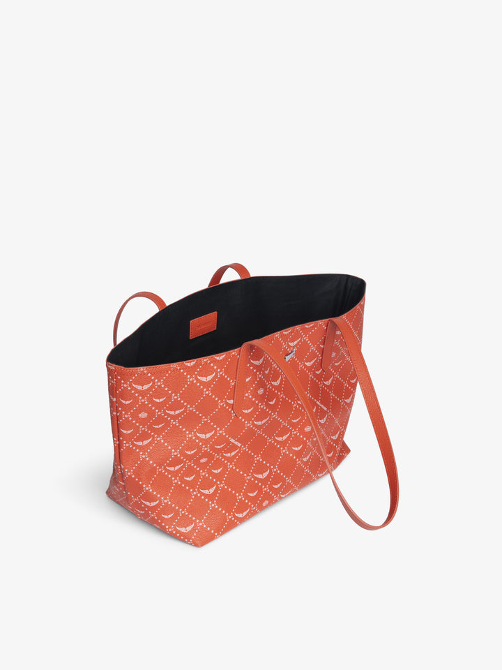 Cartera Z Shopper Monogram Naranjo
