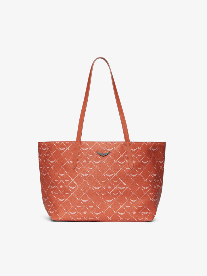 Cartera Z Shopper Monogram Naranjo