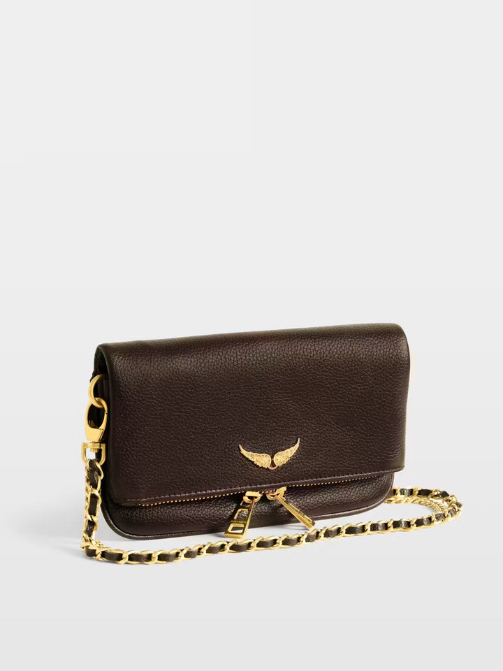 Cartera Rock Mini Chocolate