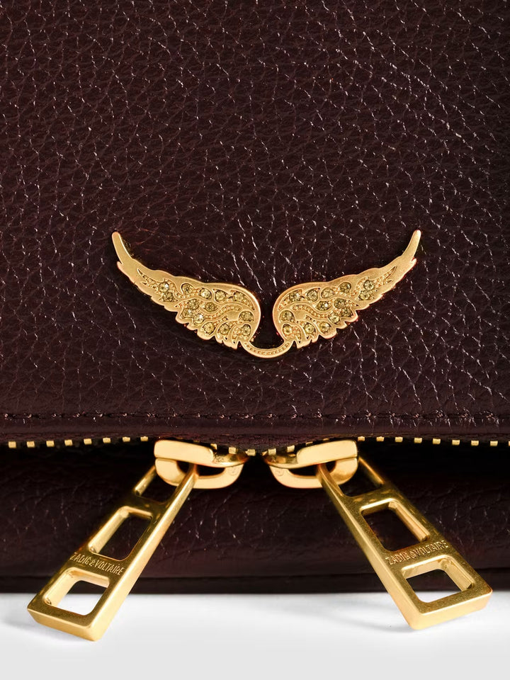 Cartera Rock Mini Burdeo
