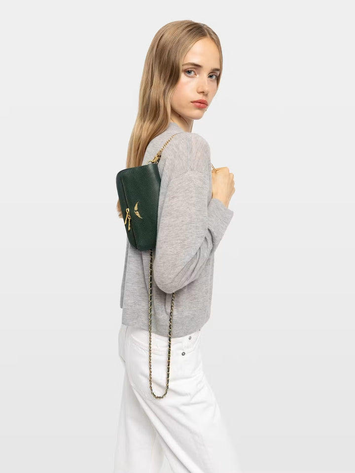 Cartera Rock Mini Esmeralda