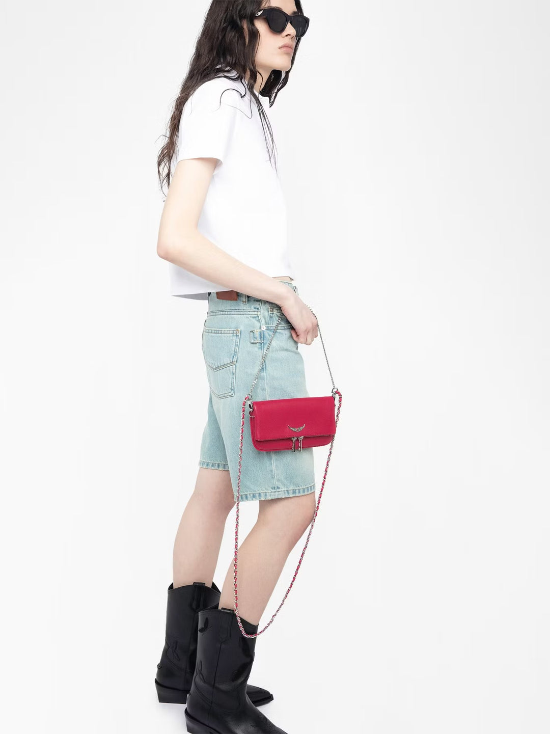 Cartera Rock Nano Fucsia
