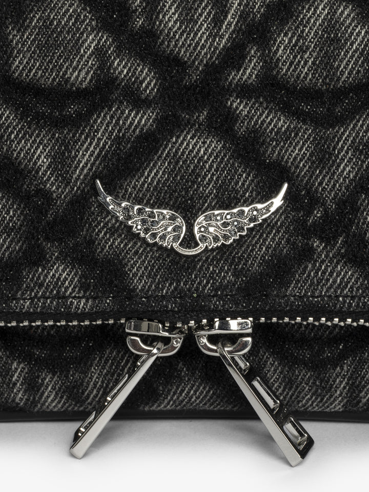 Cartera Rock Nano Denim Monogram