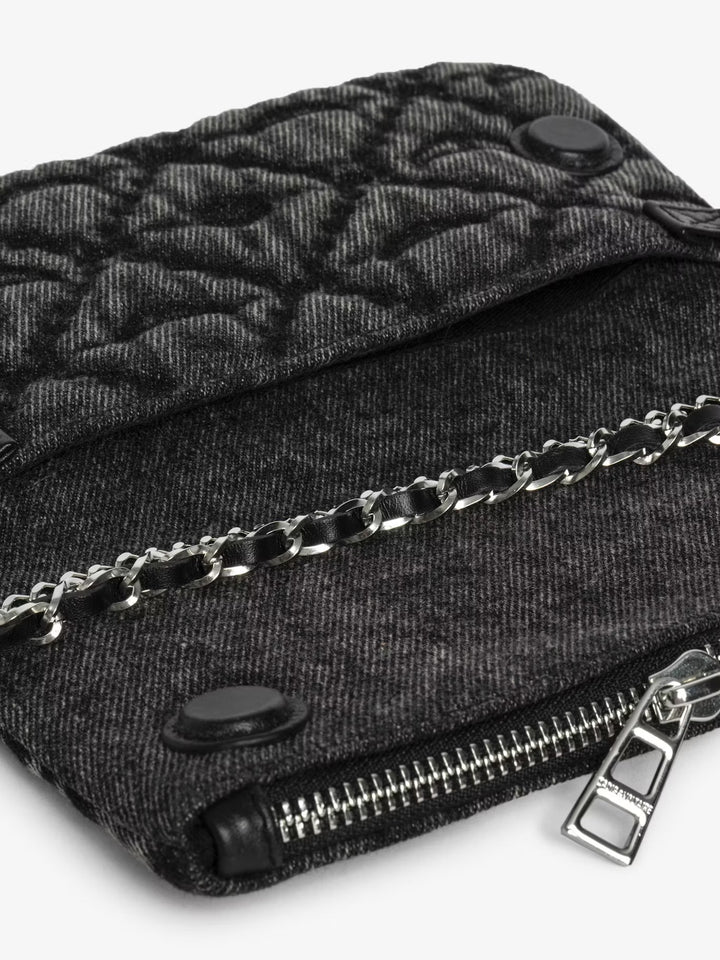 Cartera Rock Nano Denim Monogram