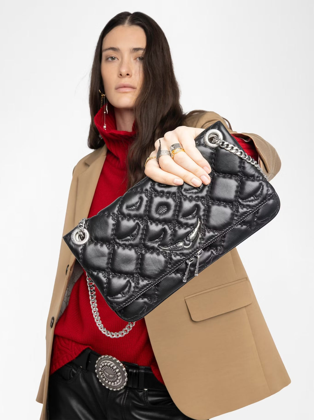 Cartera Rock II Quilted Monogram