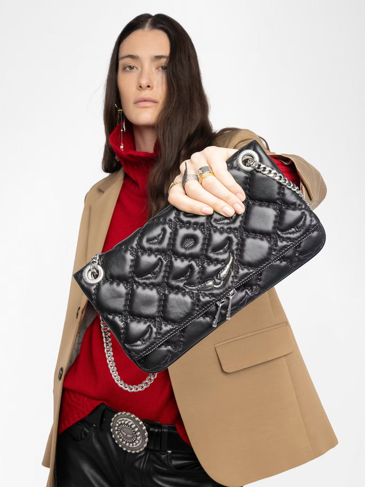 Cartera Rock II Quilted Monogram