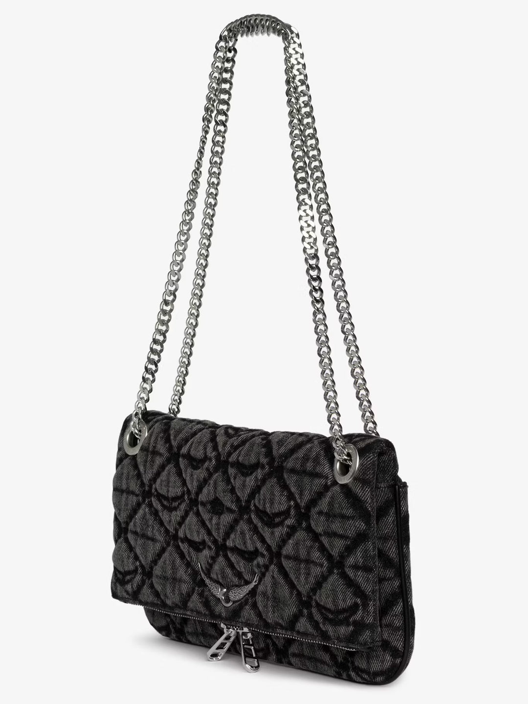 Cartera Rock II Denim Monogram