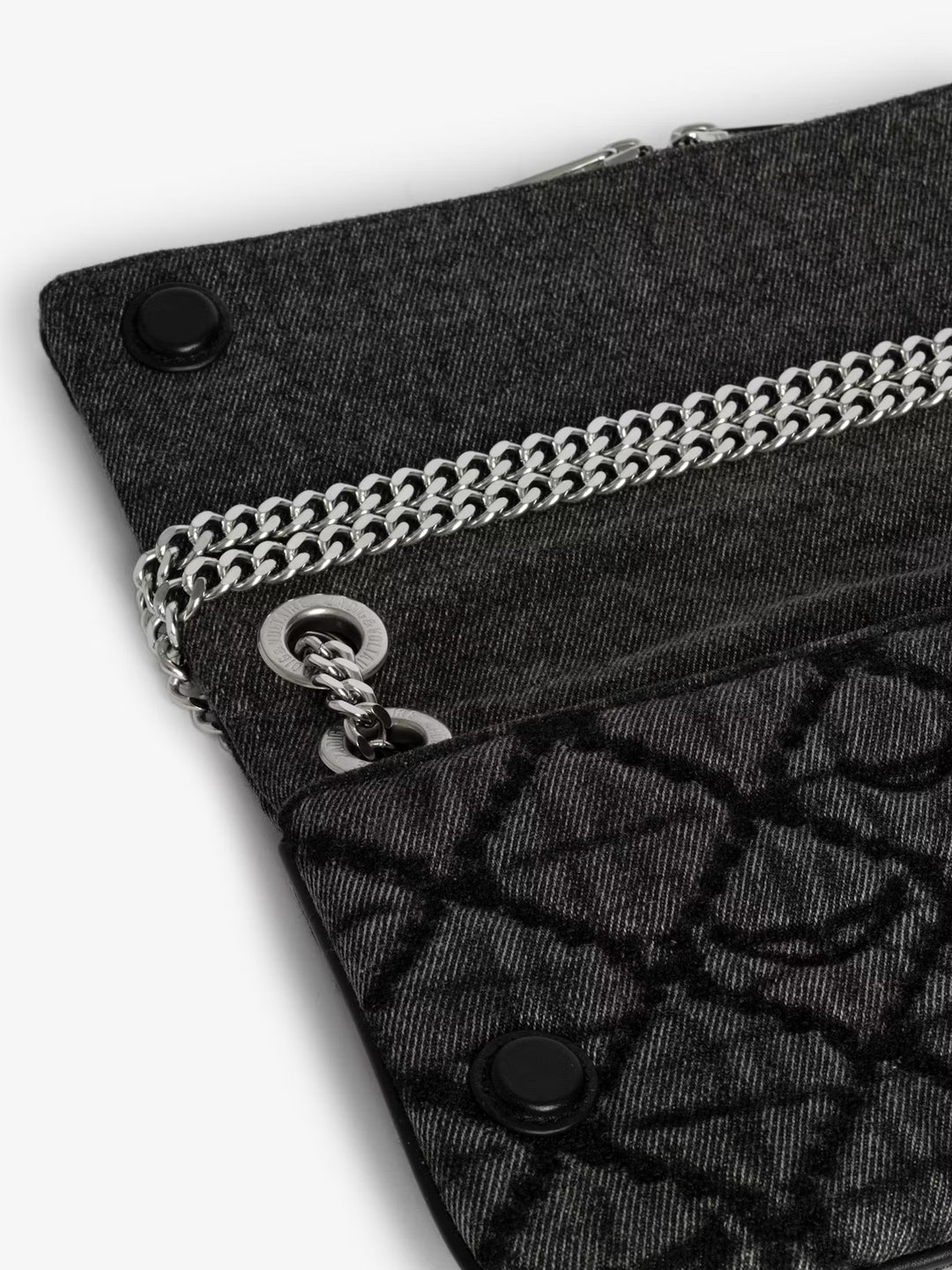 Cartera Rock II Denim Monogram
