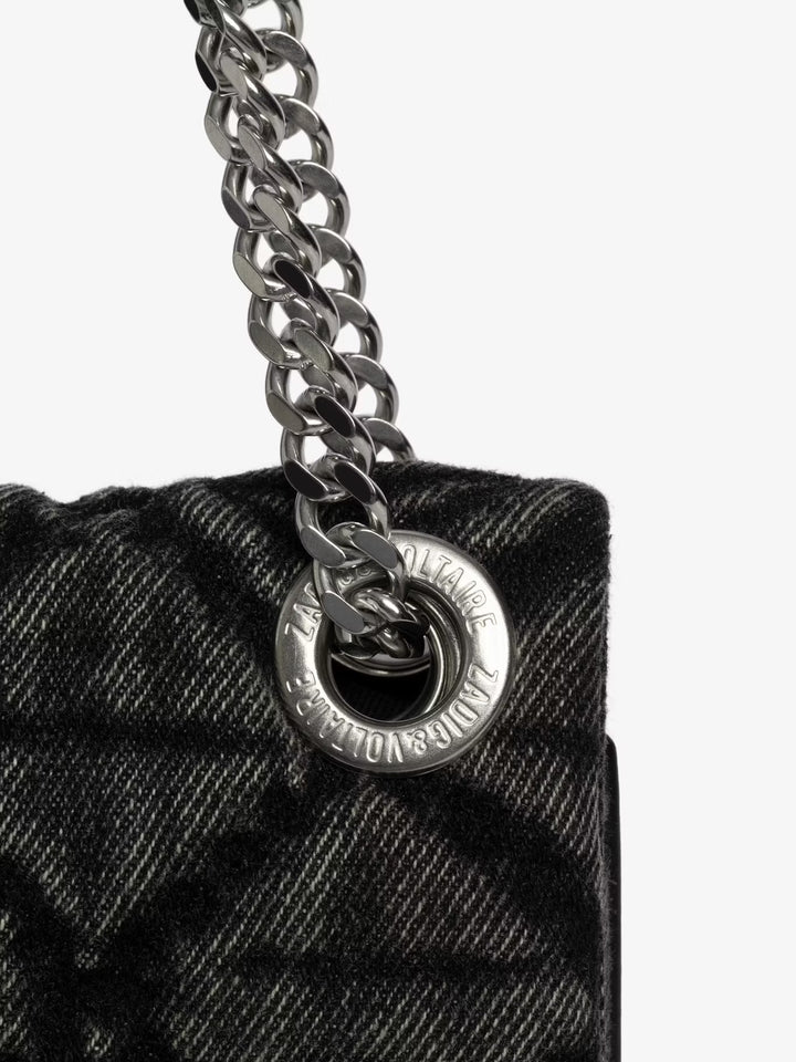 Cartera Rock II Denim Monogram