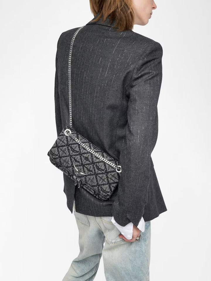 Cartera Rock II Denim Monogram