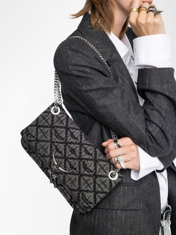 Cartera Rock II Denim Monogram