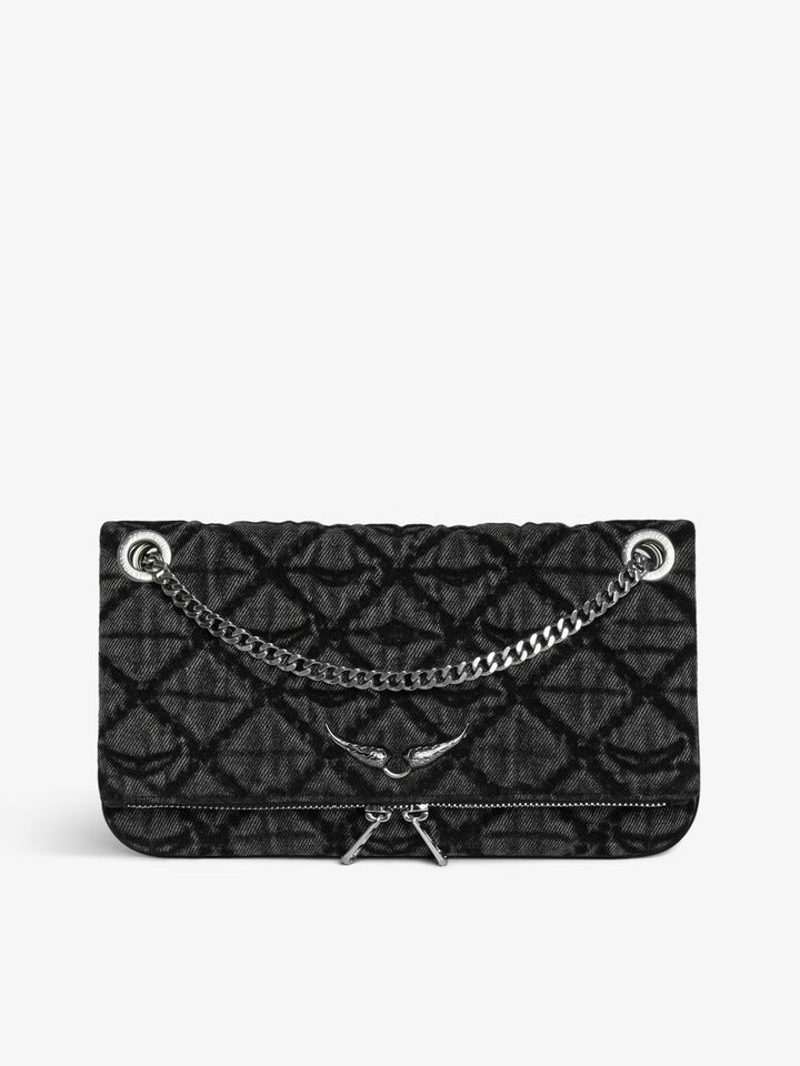 Cartera Rock II Denim Monogram