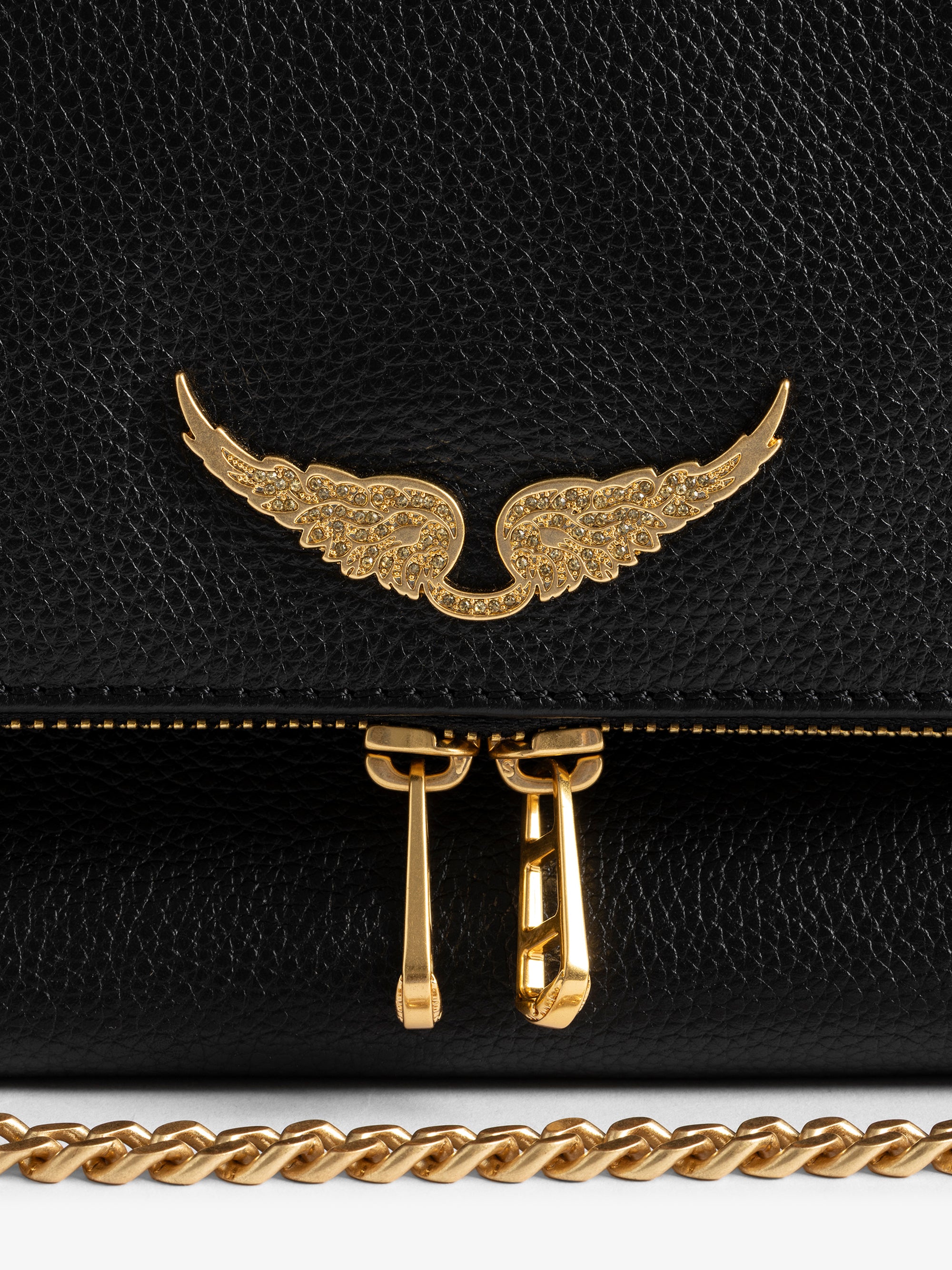 Cartera Rocky II Dorado – Zadig & Voltaire