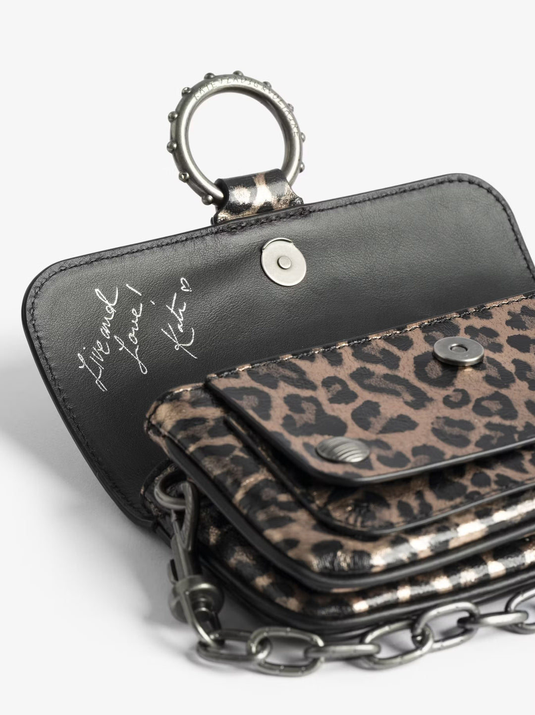 Cartera Kate Wallet Metal Leo