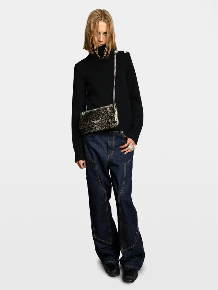 Cartera Rock II Metal Leo