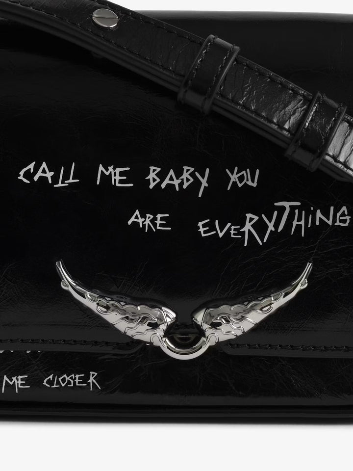 Cartera Le Zazi Vintage Graffiti