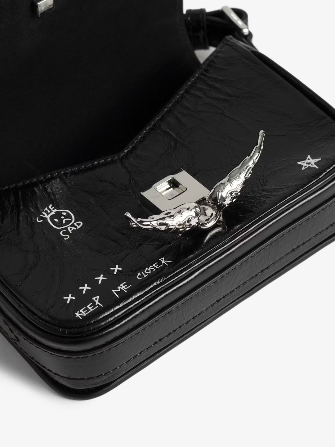 Cartera Le Zazi Vintage Graffiti