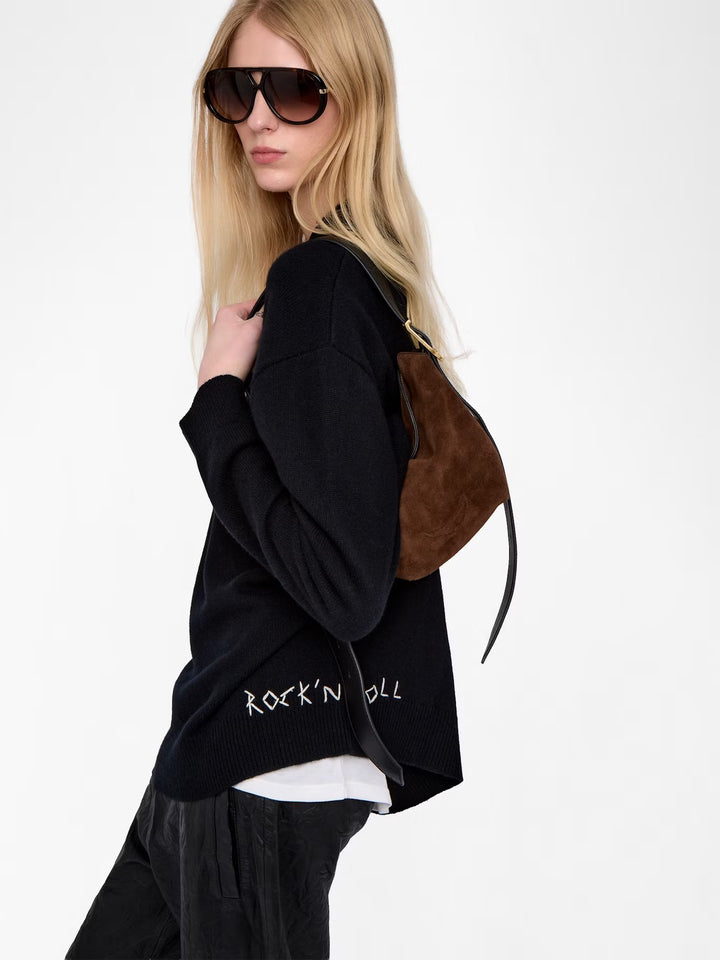 Cartera Baby Jane Suede