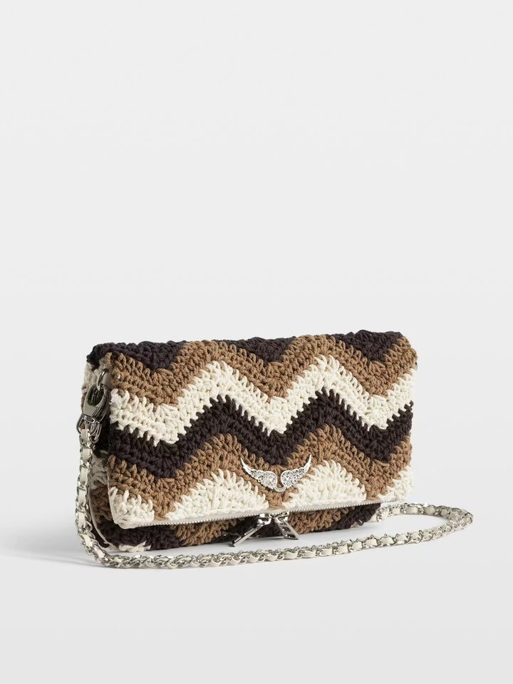 Cartera Rock Macrame Café