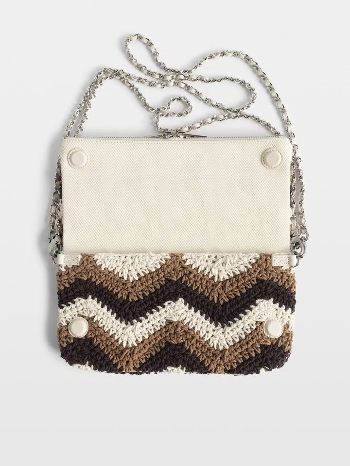 Cartera Rock Macrame Café