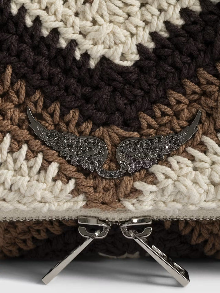 Cartera Rock Macrame Café