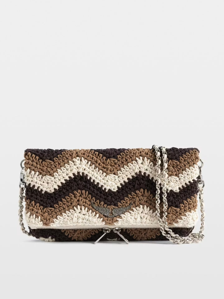 Cartera Rock Macrame Café