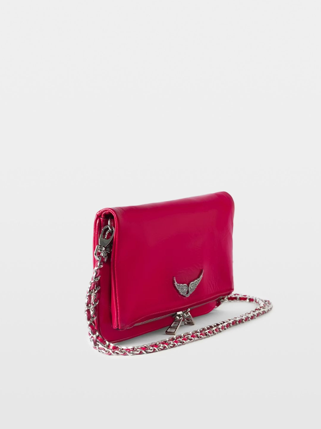 Cartera Rock Vintage Fucsia