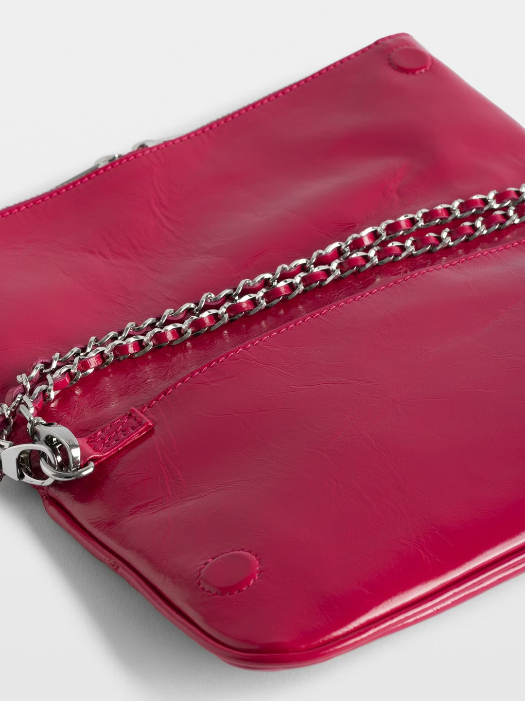 Cartera Rock Vintage Fucsia