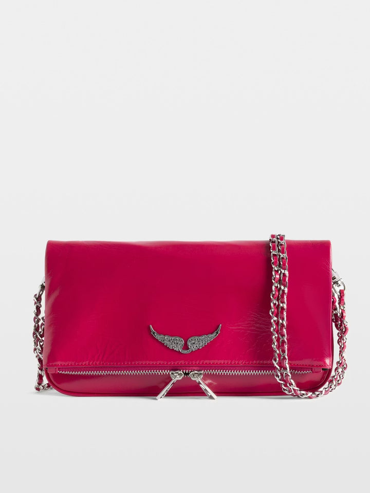 Cartera Rock Vintage Fucsia