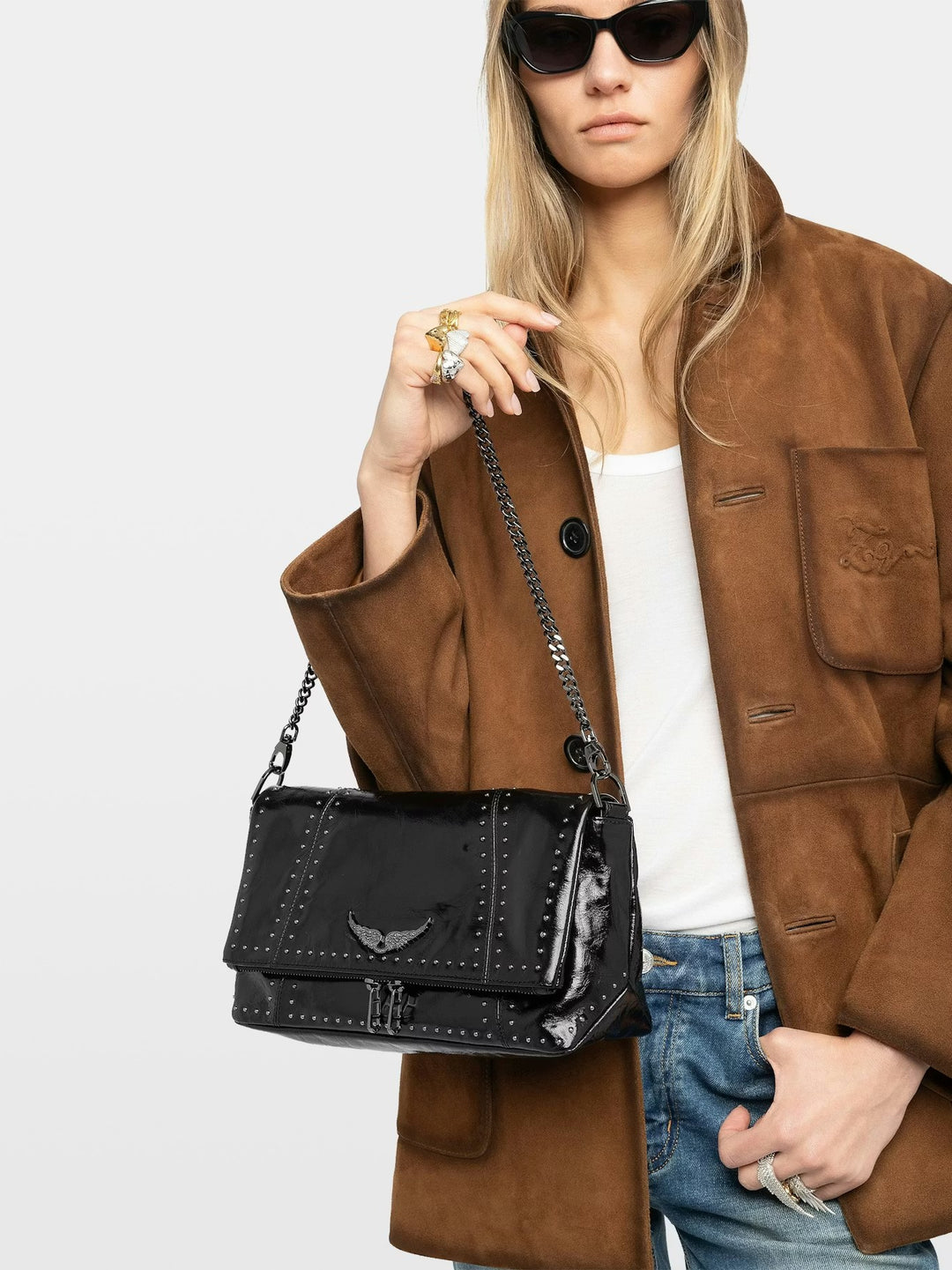 Cartera Rocky Vintage Studs